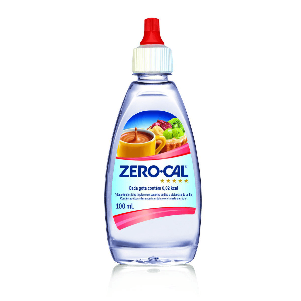 Adoçante Líquido Zero Cal 100ml - Imagem 1