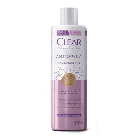 Condicionador Clear Derma Solutions Antiqueda 300ml - Imagem 1