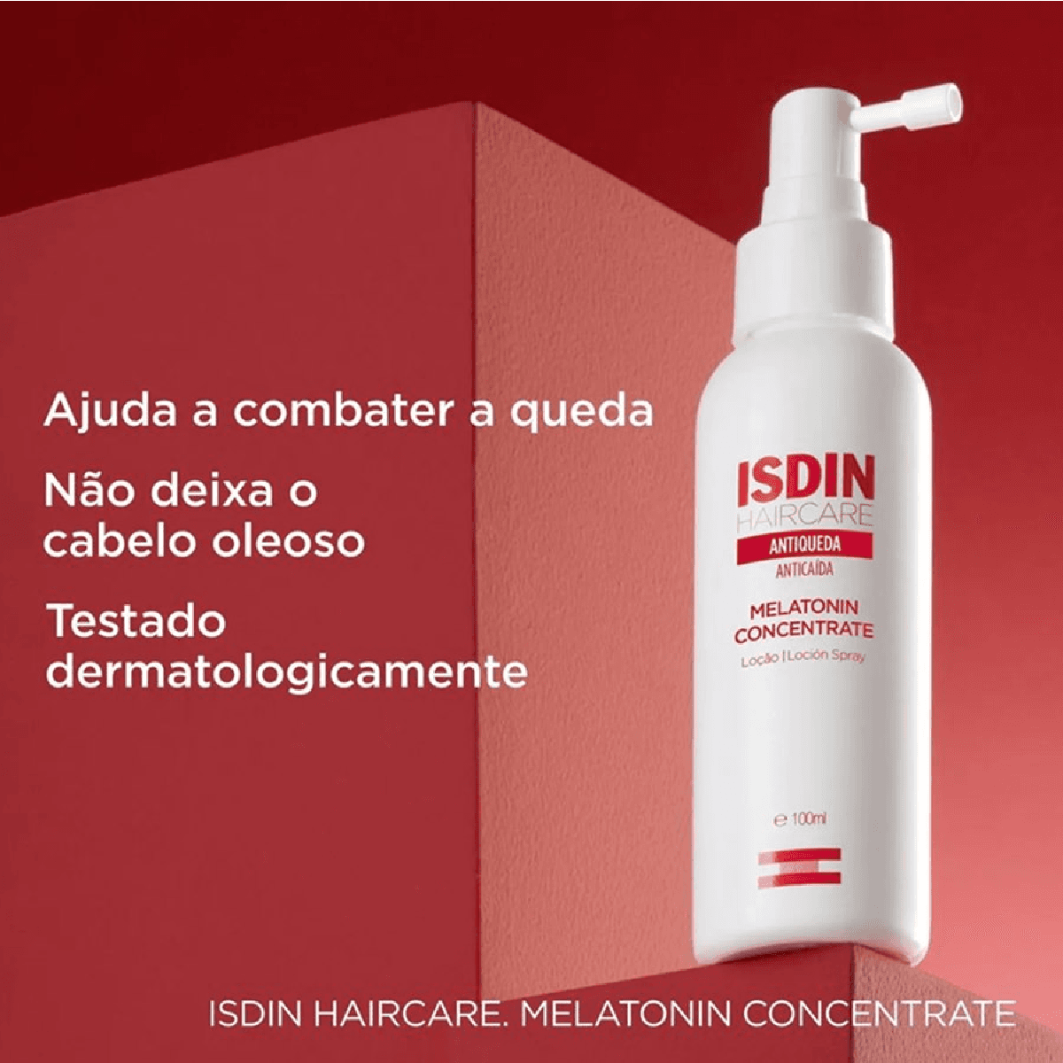 Loção Isdin Haircare Antiqueda Melatonin Concentrate 100ml - Imagem 2