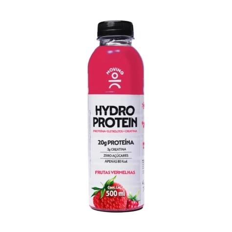 Bebida Proteica Moving Hydro Protein 20g Sabor Frutas Vermelhas 500ml - Imagem 1
