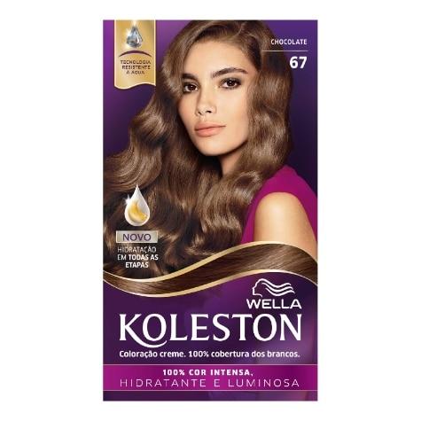 Tintura Koleston Wella 67 Chocolate 157ml - Imagem 1