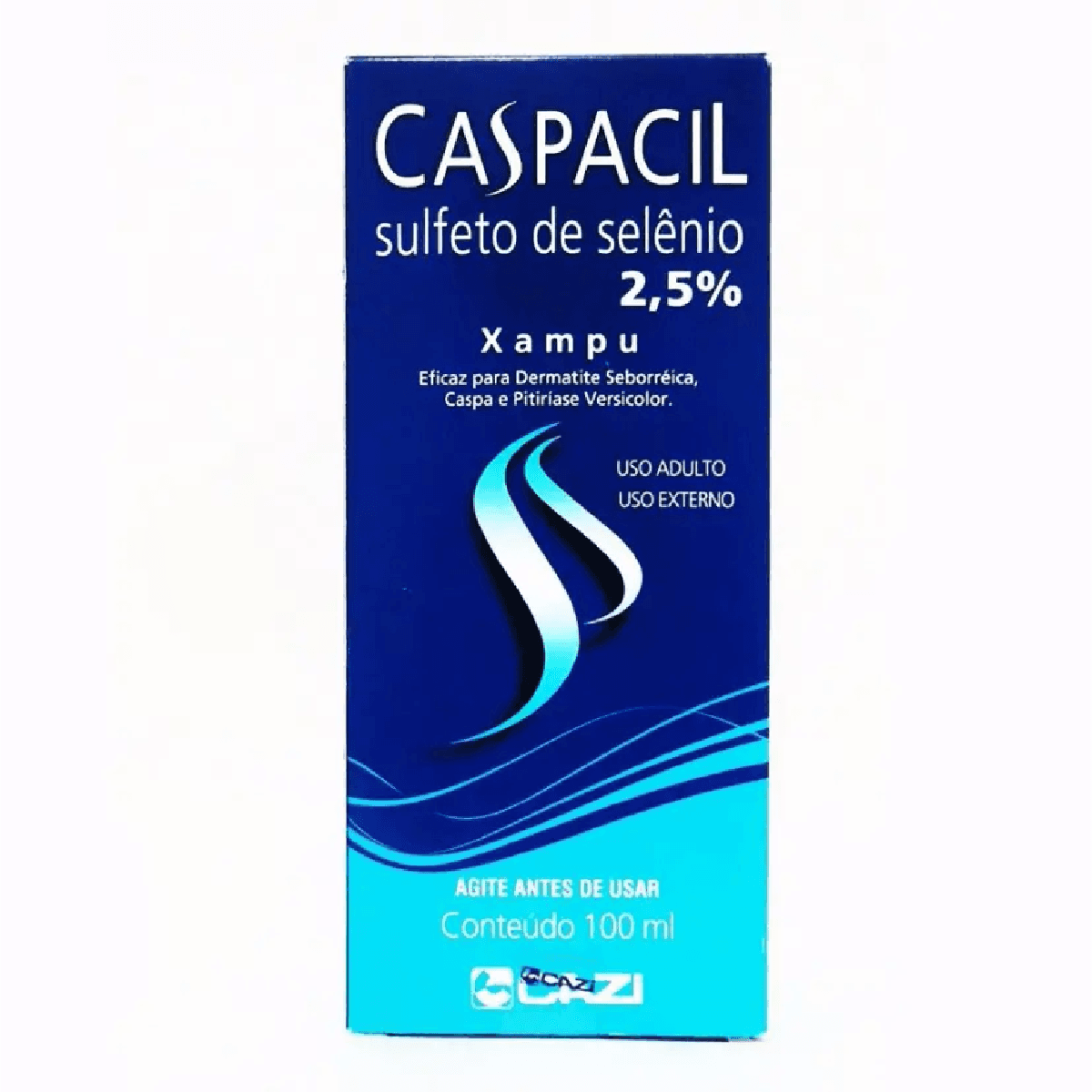 Caspacil Shampoo Anticaspa Cazi 100Ml - Imagem 1