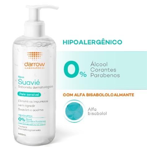 Sabonete Líquido Suavié Pele Sensível Facial 400ml - Imagem 7
