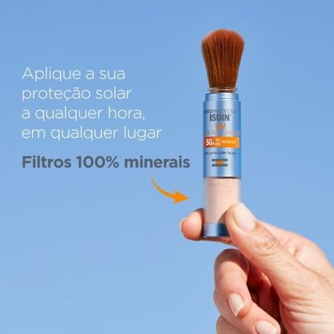 Protetor Solar Facial Isdin UV Mineral FPS50 Brush 2g - Imagem 5