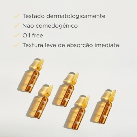 Sérum Isdin Flavo-C Ultraglican Facial 10 Ampolas 2ml - Imagem 4