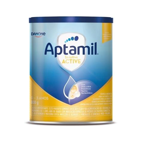 Fórmula Infantil Aptamil Sensitive Active 800g - Imagem 1