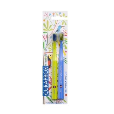 Escova Dental Infantil Curaprox Smart Ultra Soft 2 Unidades Cores Sortidas - Imagem 2