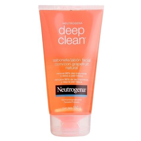 Sabonete Líquido Neutrogena Deep Clean Grapefruit Facial 150g - Imagem 3