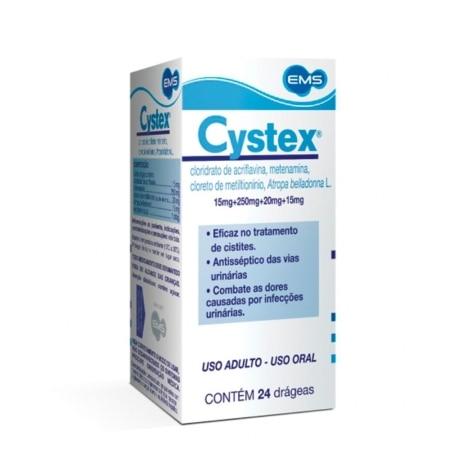 Cystex 24 Drágeas - Imagem 1