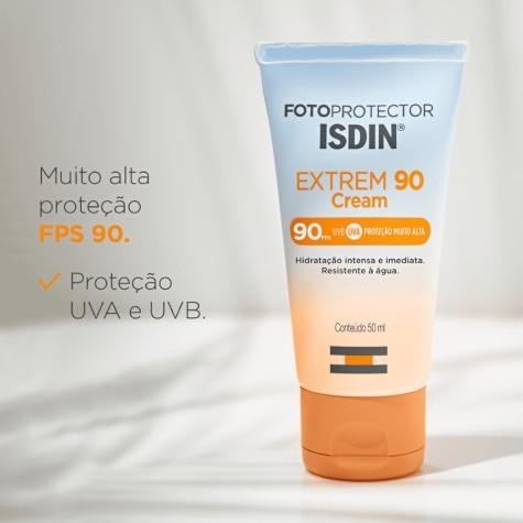 Fotoprotetor Facial Isdin Extrem 90 Cream FPS90 50ml - Imagem 3