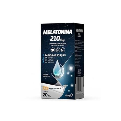 Melatonina Sabor Maracujá Airela 20ml - Imagem 1