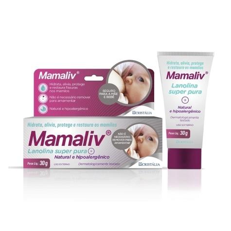 Pomada Restauradora Mamaliv Lanolina 30g - Imagem 3