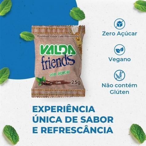 Pastilhas Valda Friends Sem Açúcar Sabor Café 25g - Imagem 2