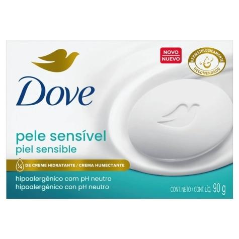 Sabonete em Barra Dove Pele Sensível 90g - Imagem 1