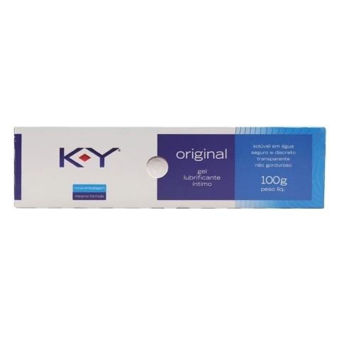 Gel Lubrificante Íntimo K-Y 100g - Imagem 1