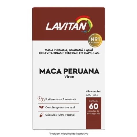 Lavitan Maca Peruana Viron 60 Cápsulas - Imagem 2