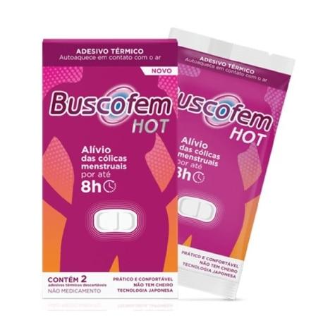 Buscofem Hot 2 Adesivos Térmicos - Imagem 4
