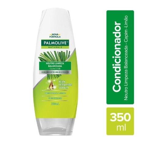Condicionador Palmolive Naturals Neutro Limpeza Balanceada Cabelo MIsto 350ml - Imagem 1