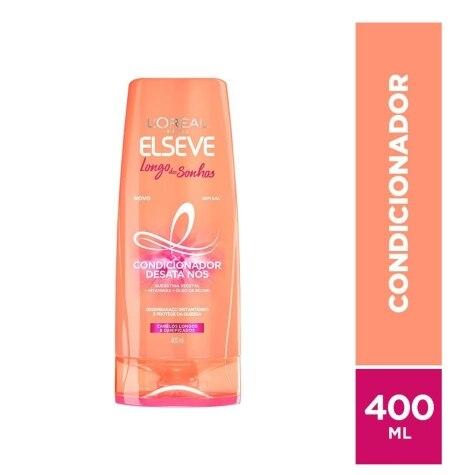 Condicionador Elseve Longo dos Sonhos Desata Nós Cabelo Danificado 400ml - Imagem 1