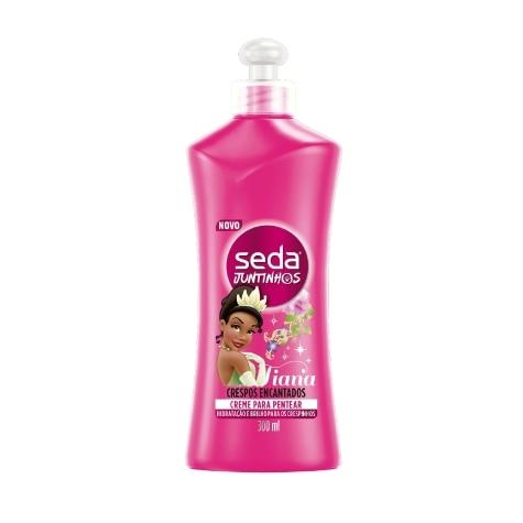 Creme de Pentear Seda Juntinhos Tiana Cabelo Crespo 300ml - Imagem 1
