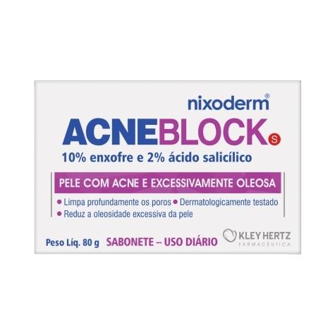 Sabonete em Barra AcneBlock 80g - Imagem 1
