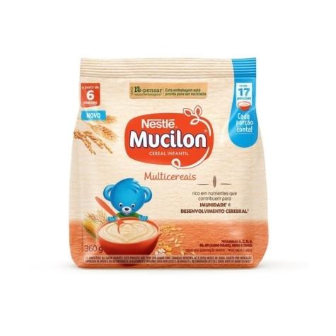 Cereal Infantil Mucilon Multicereais 360g - Imagem 1