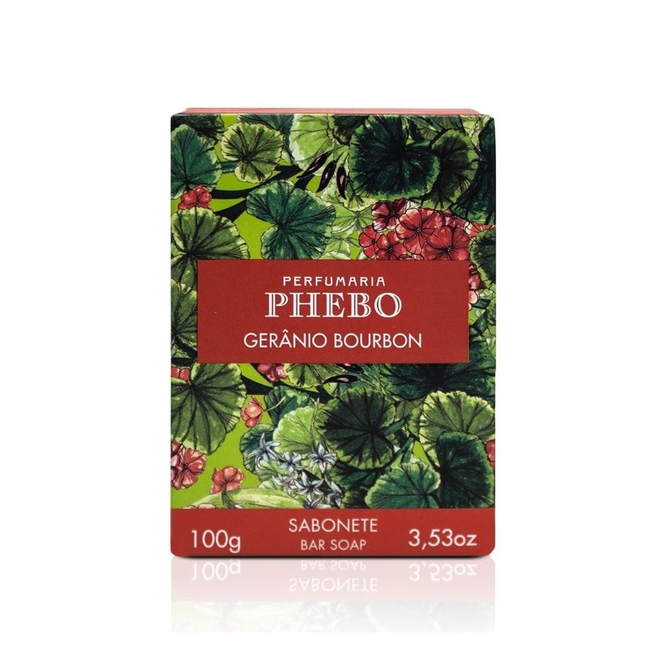 Sabonete em Barra Phebo Gerânio Bourbon 100g