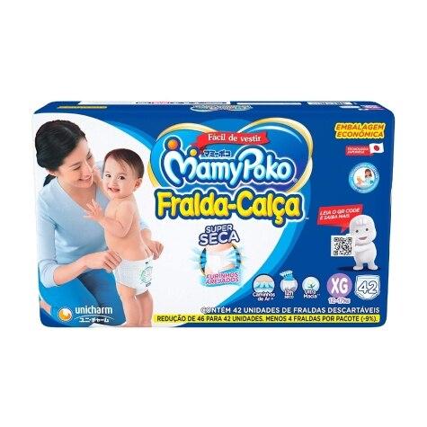 Fralda-Calça Mamypoko Super Seca XG 42 Unidades - Imagem 1