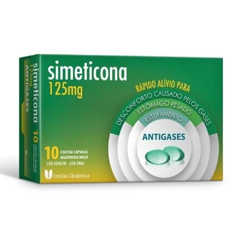 Simeticona 125mg 10 Cápsulas União Química - Imagem 2