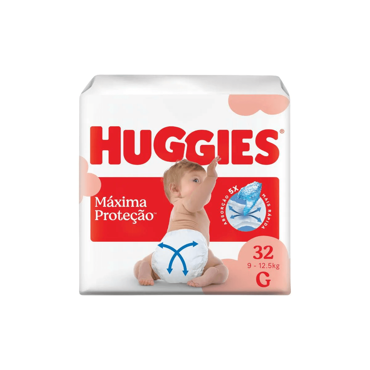 Fralda Huggies Supreme Care G 32 Unidades - Imagem 1