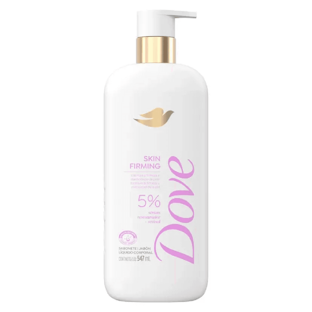 Sabonete Líquido Dove Skin Firming 547ml - Imagem 1