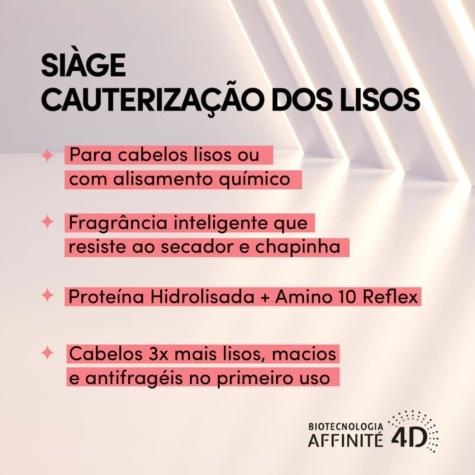 Shampoo Siàge Cauterização dos Lisos Cabelo Liso 250ml - Imagem 4