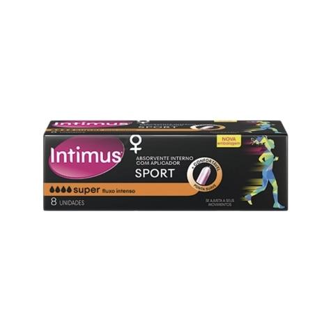 Absorvente Interno Intimus Super 8 Unidades com Aplicador - Imagem 1