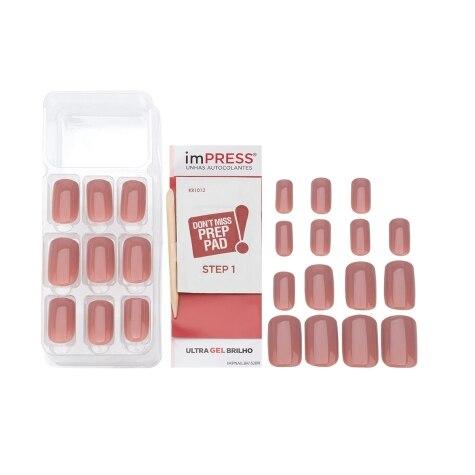 Unhas Postiças Autocolantes Impress Cor Fresh Start Média 24 Unidades - Imagem 4