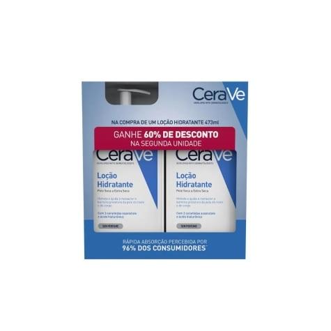 Kit Loção Hidratante Corporal CeraVe 2 unidades com 473ml - Imagem 1