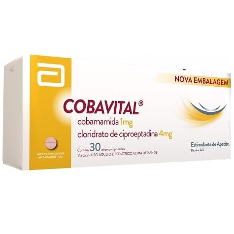 Cobavital 1mg + 4mg 30 Comprimidos - Imagem 1
