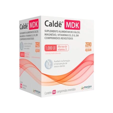 Suplemento Alimentar Caldê MDK 1000UI Marjan 90 Comprimidos Revestidos - Imagem 1