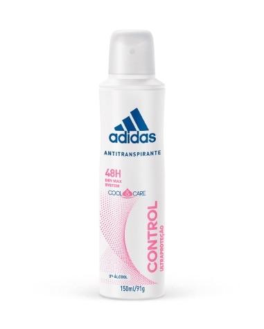 Desodorante Aerossol Adidas Control 72h 150ml - Imagem 1