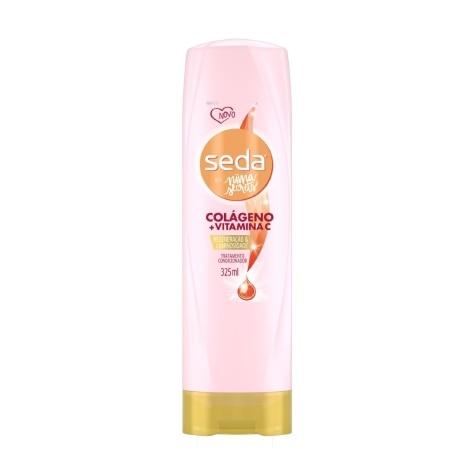 Condicionador Seda By Niina Secrets Colágeno e Vitamina C Cabelo Secos 325ml - Imagem 1