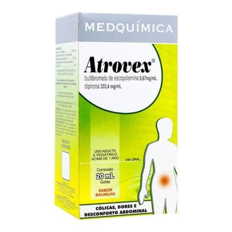 Atrovex Gotas 6,67mg + 333,4mg 20ml - Imagem 1