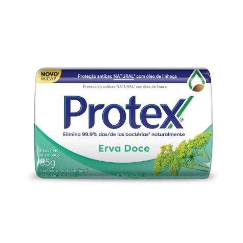 Sabonete Antibacteriano Barra Protex Erva Doce 85g - Imagem 1