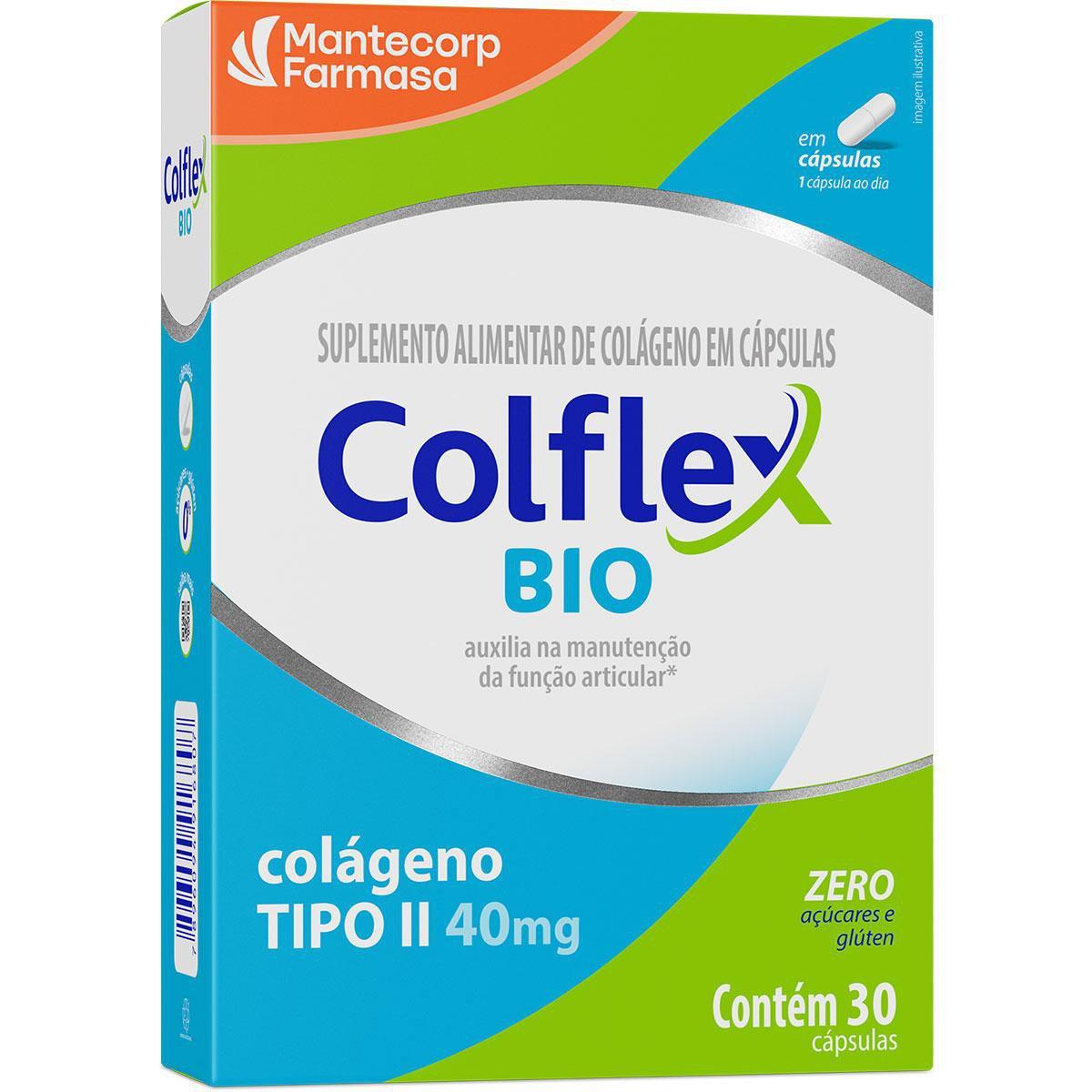 Colflex Bio 40mg 30 Cápsulas - Imagem 1