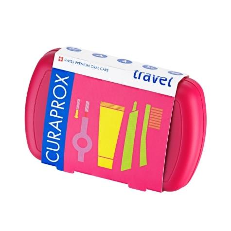 Kit Viagem Curaprox Escova Dental 5460 + Escova Interdental + Creme Dental Be You 10ml Cores Sortidas - Imagem 7