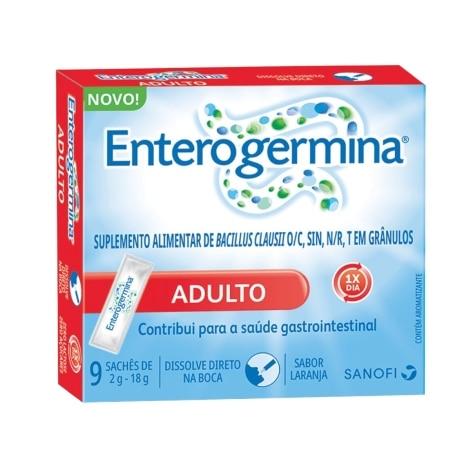 Enterogermina Adulto Sabor Laranja 9 Sachês 2g - Imagem 2