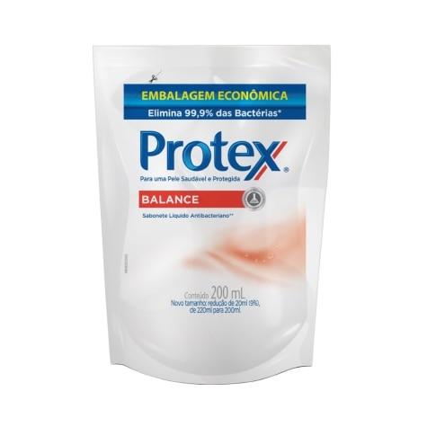 Sabonete Antibacteriano Líquido Protex Balance Refil 200ml - Imagem 1
