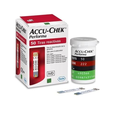 Tiras Accu-Chek Performa 50 Unidades - Imagem 1