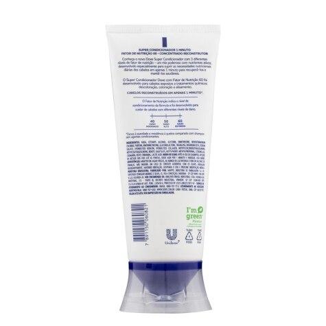 Super Condicionador Dove 1 Minuto Fator de Nutrição 60 170ml - Imagem 2