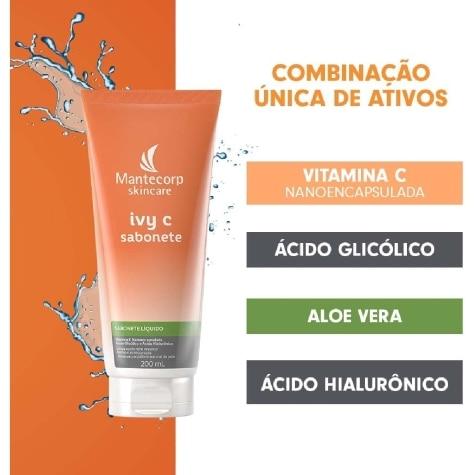 Sabonete Líquido Ivy C Facial 200ml - Imagem 3