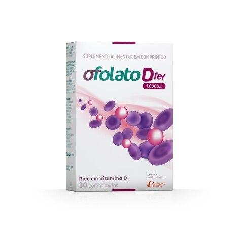 Ofolato D Fer 1.000UI 30 Comprimidos - Imagem 1