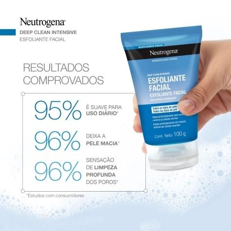 Esfoliante Neutrogena Deep Clean Intensive Facial 100g - Imagem 6